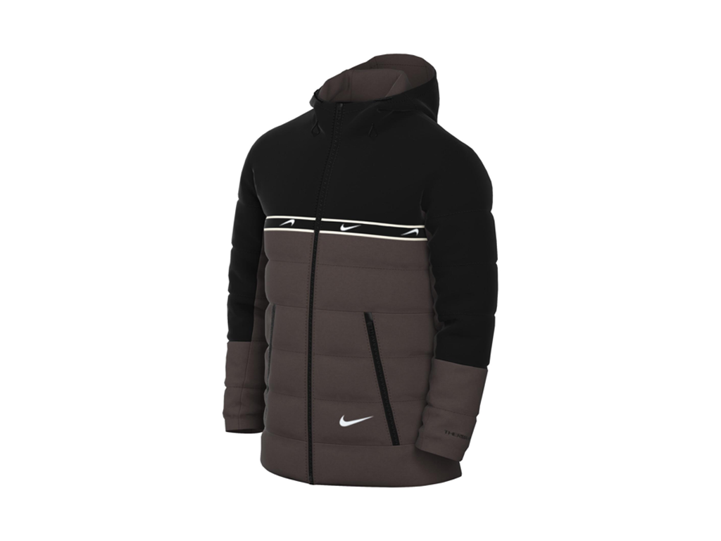 Nike Jacket M Nsw Repeat Syn Fill Jkt Black Brown-Nike-pikastore.cz