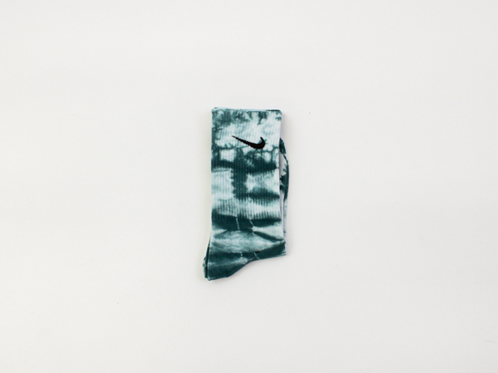 Nike Tie Dye Socks Dark Green 1ks-Apparel & Accessories-Pikastore-pikastore.cz