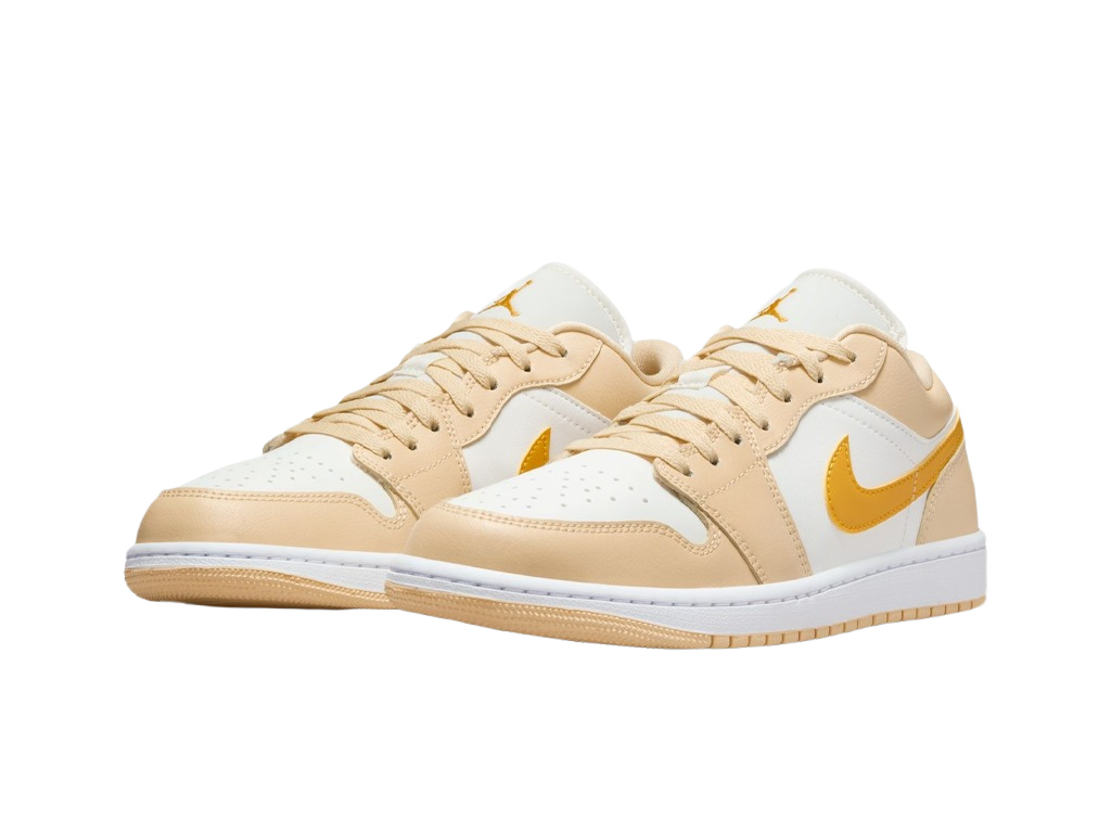 Nike Air Jordan 1 Low Sail Yellow Ochre-Air Jordan-pikastore.cz