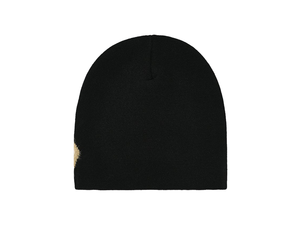 Palace P Bear Nein Cuff Beanie Black-Palace-pikastore.cz