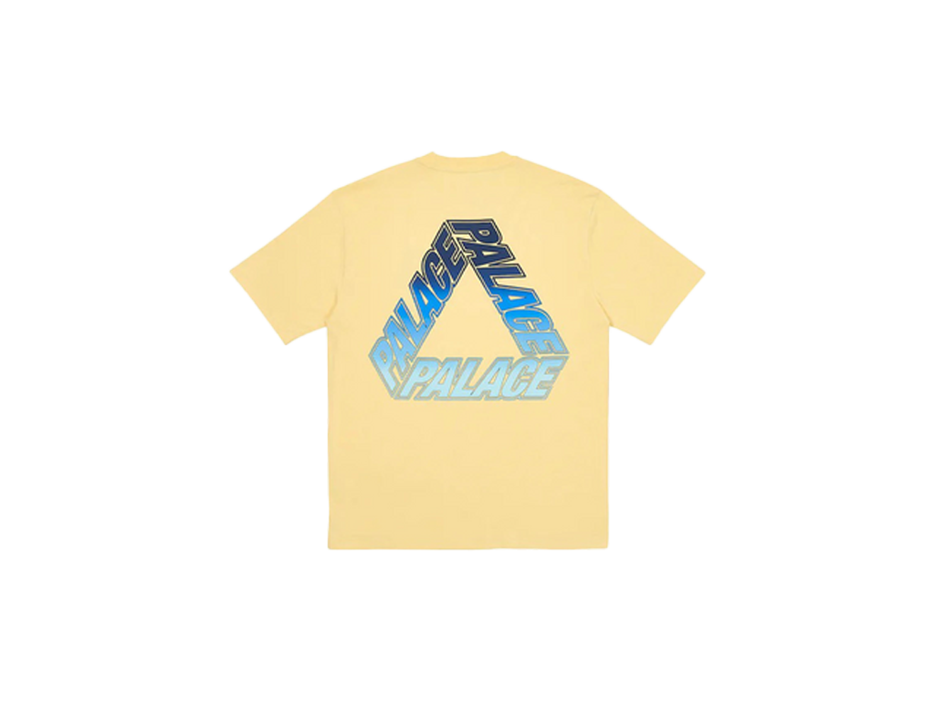 Palace Spectrum P3 T-Shirt Mellow Yellow-Palace-pikastore.cz