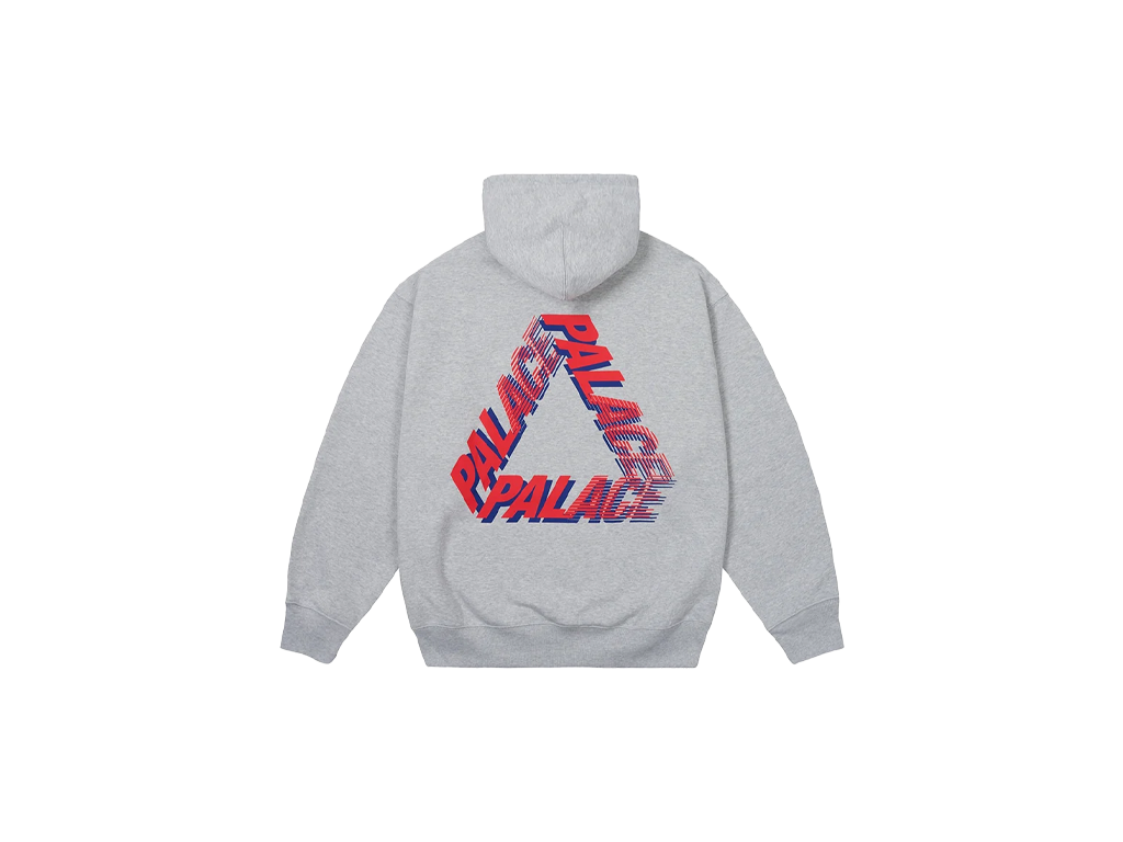 Palace Speed P3 Hood Grey Marl-Palace-pikastore.cz