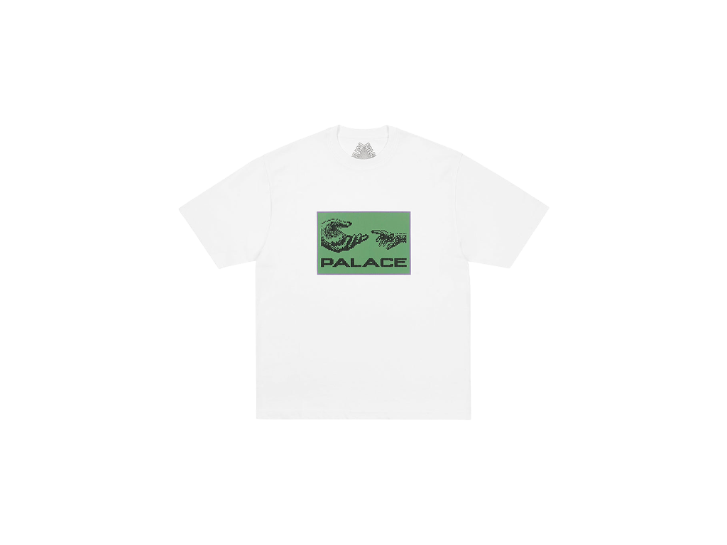 Palace Top Up T-Shirt White-Palace-pikastore.cz