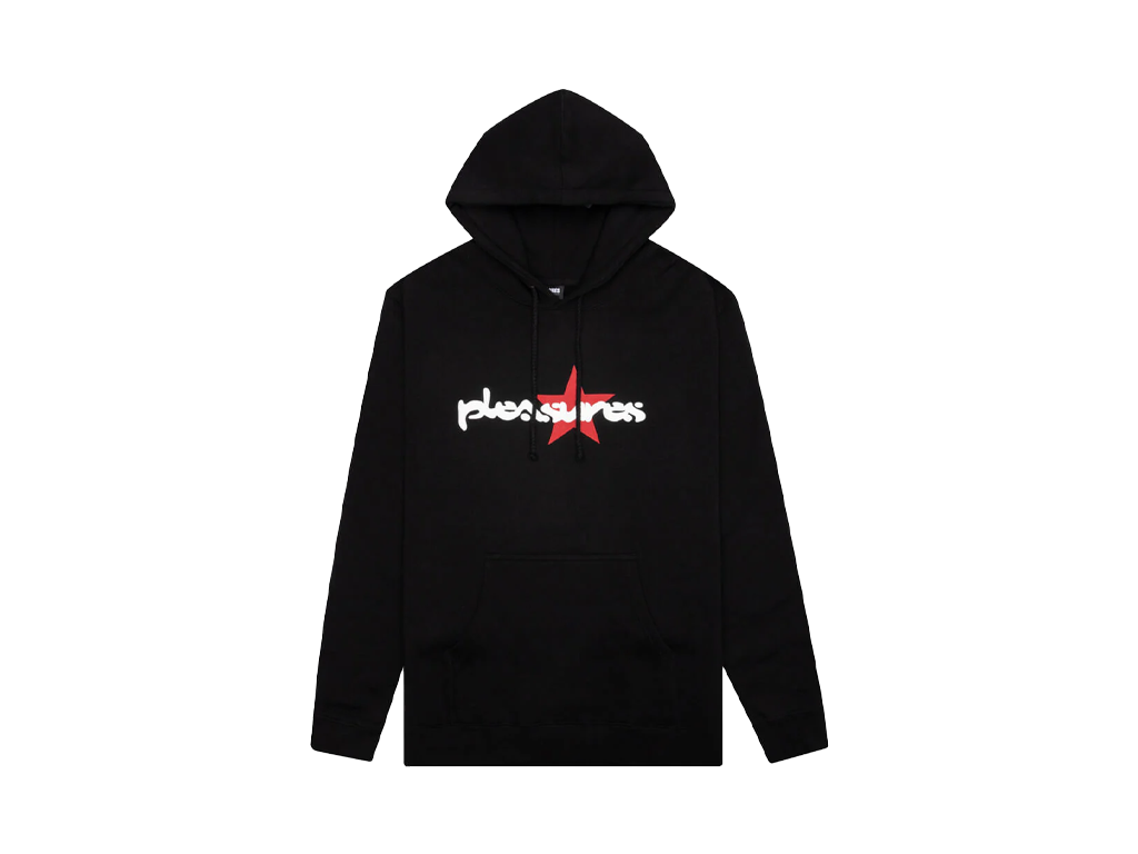 Pleasures Vibration Hoodie Black-Pleasures-pikastore.cz