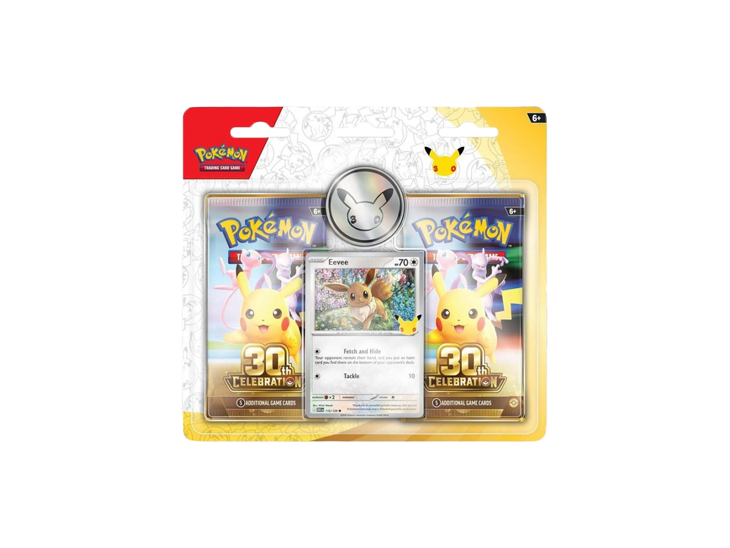 Pokémon TCG: 30th Celebration 2-Pack Blister Eevee – doplňky