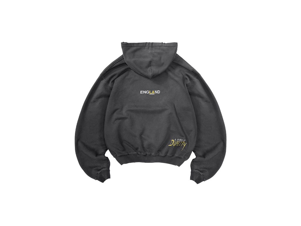 Represent Enemy Hoodie Washed Black-Represent-pikastore.cz
