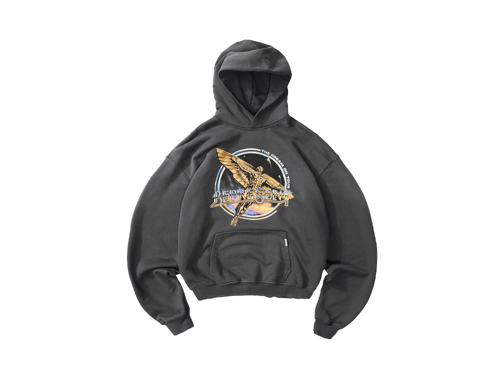 Represent Golden Tour Hoodie Sun Fade Grey