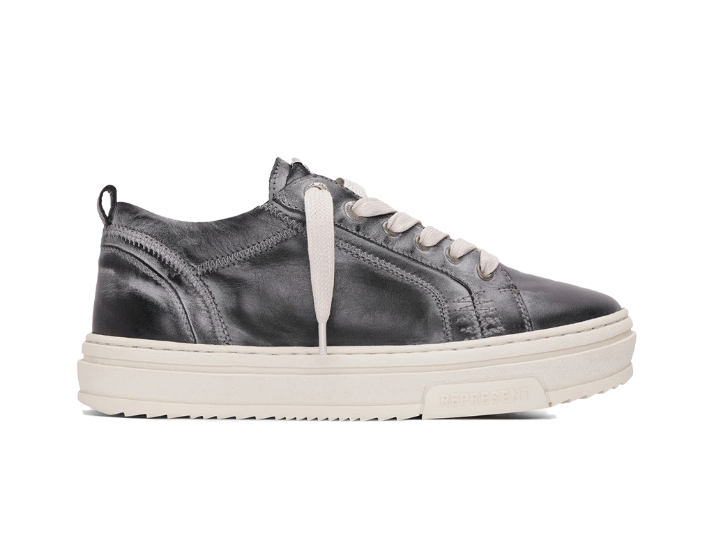 Represent HTN Low Distressed Off Black – Sneaker – Foto 3 von 5