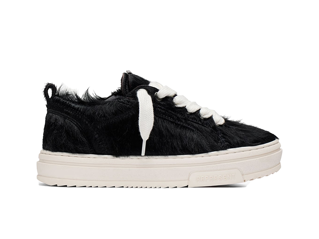 Represent HTN Low Pony Hair Black – кросівки – фото 3 з 4