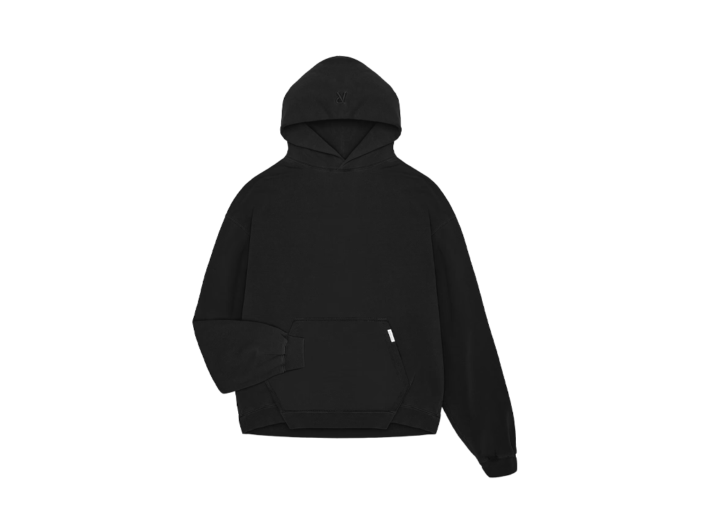 Represent Initial Oversized Hoodie Black
