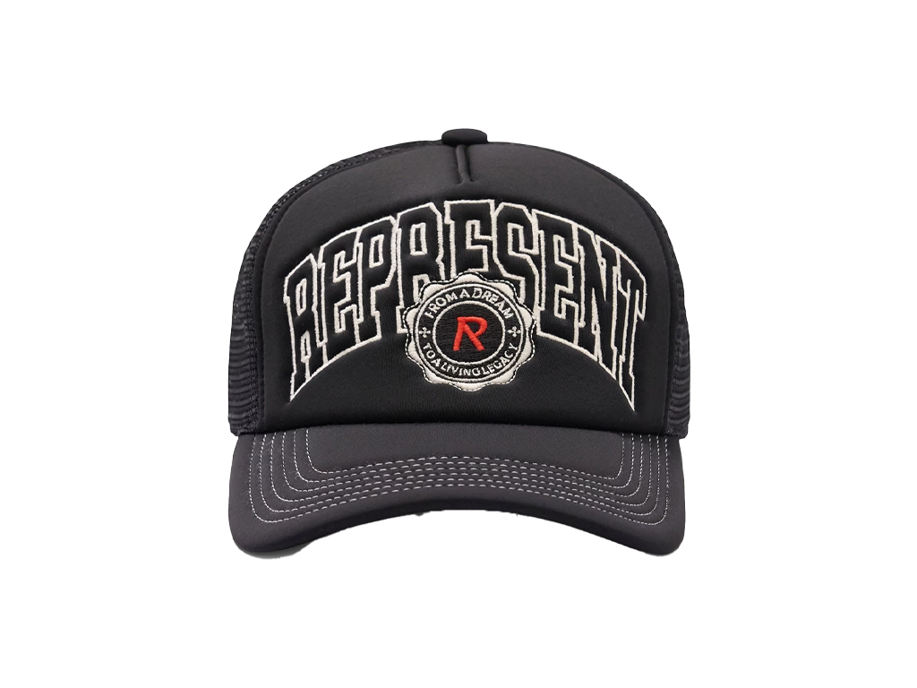 Represent Legacy Crest Cap Black-Represent-pikastore.cz