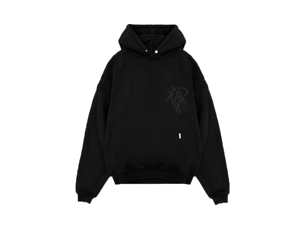 Represent Cherub Initial Hoodie Black-Represent-pikastore.cz