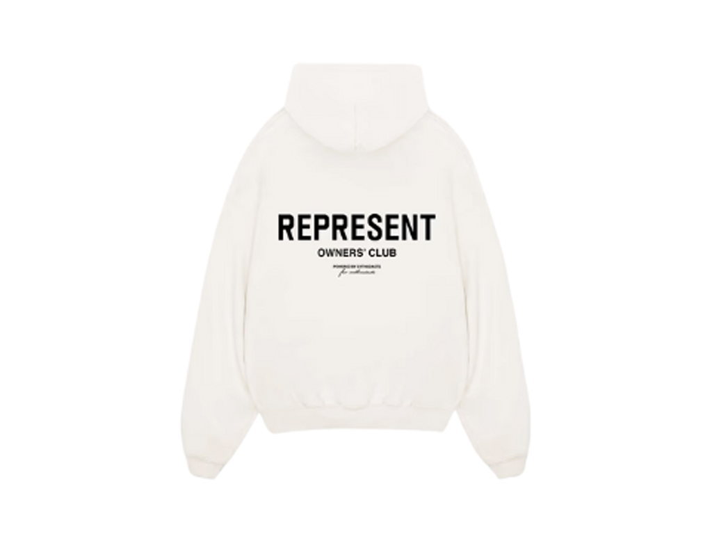 Represent Owners Club Hoodie Flat White-Represent-pikastore.cz