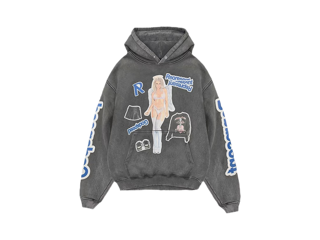 Represent Question Your Innocence Hoodie Vintage Grey-Represent-pikastore.cz