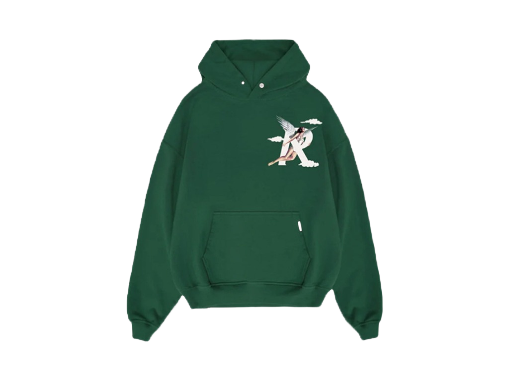 Represent Storms In Heaven Hoodie Racing Green-Represent-pikastore.cz