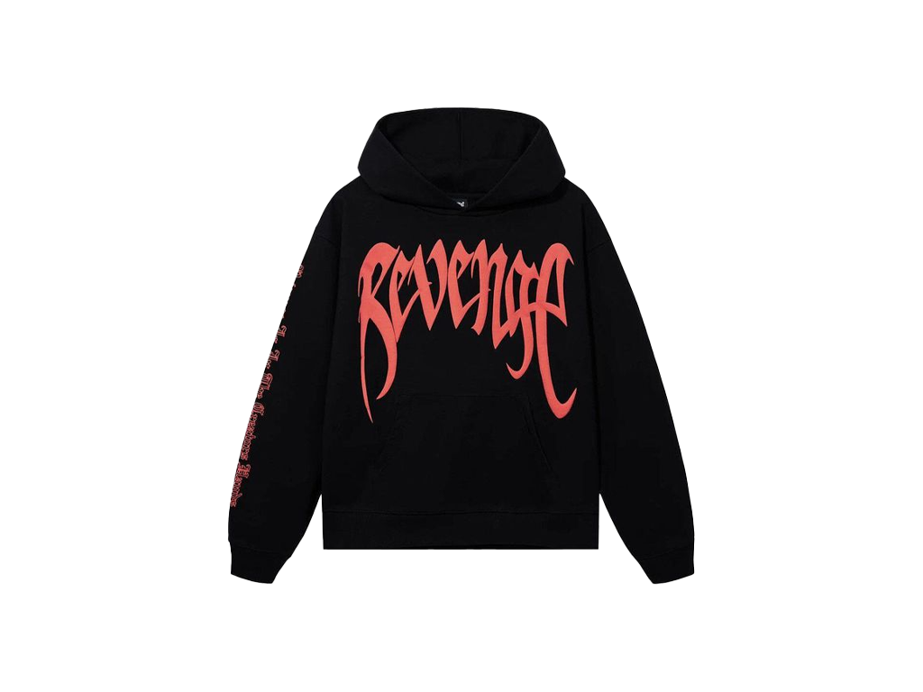 Revenge XXXTentacion Kill Hoodie Black-Revenge-pikastore.cz