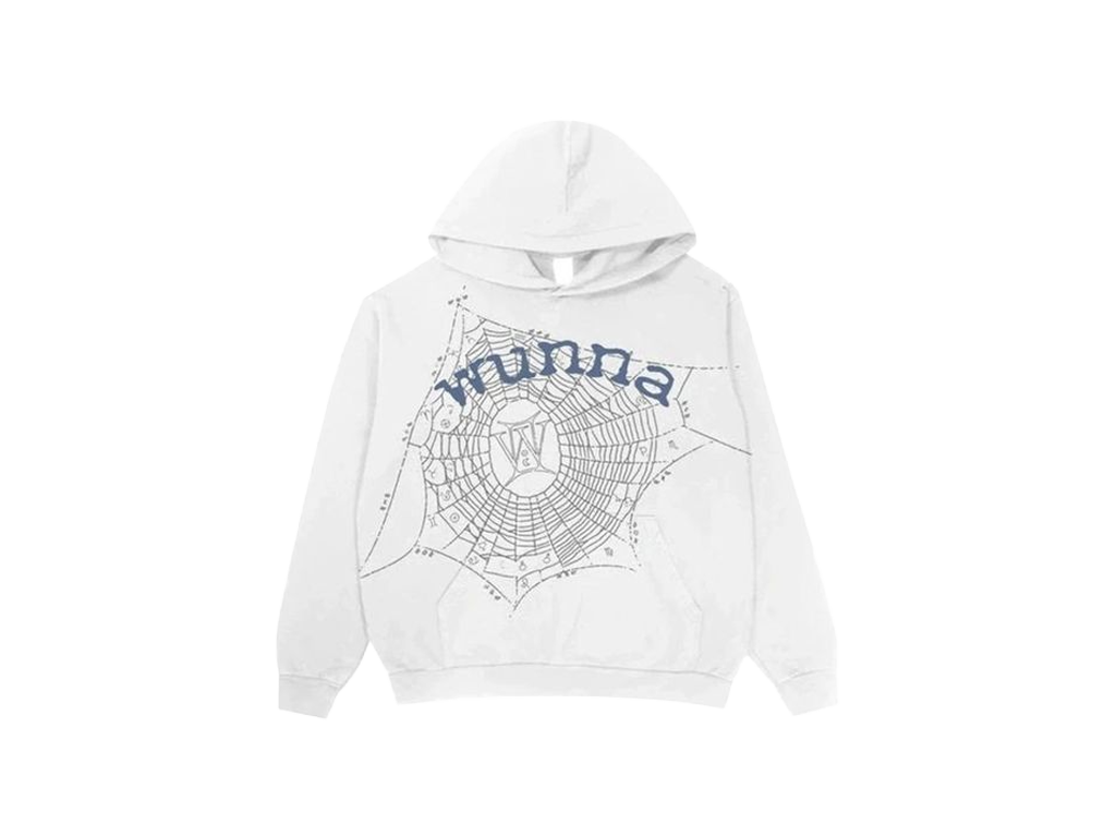 Sp5der Wunna Hoodie White-Sp5der-pikastore.cz