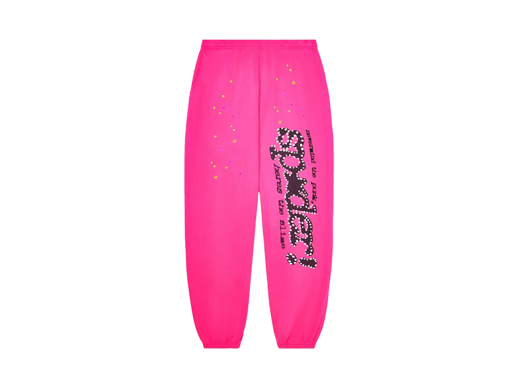 Sp5der P*nk V2 Sweatpants Pink-Sp5der-pikastore.cz