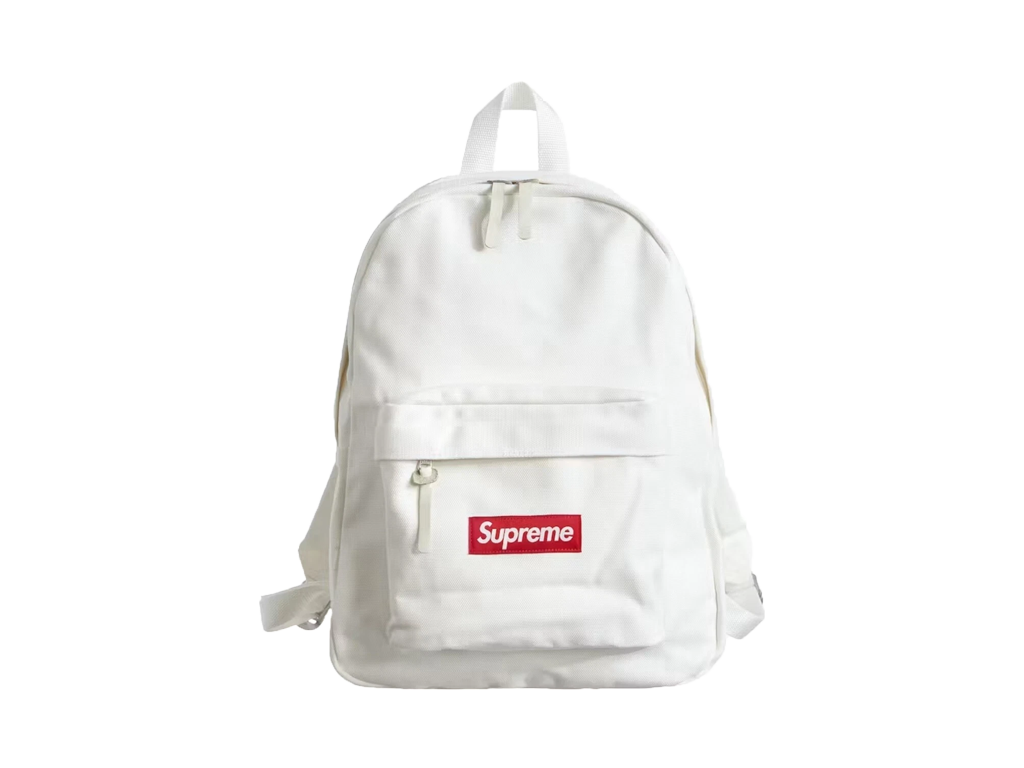 Supreme Canvas Backpack White-Supreme-pikastore.cz