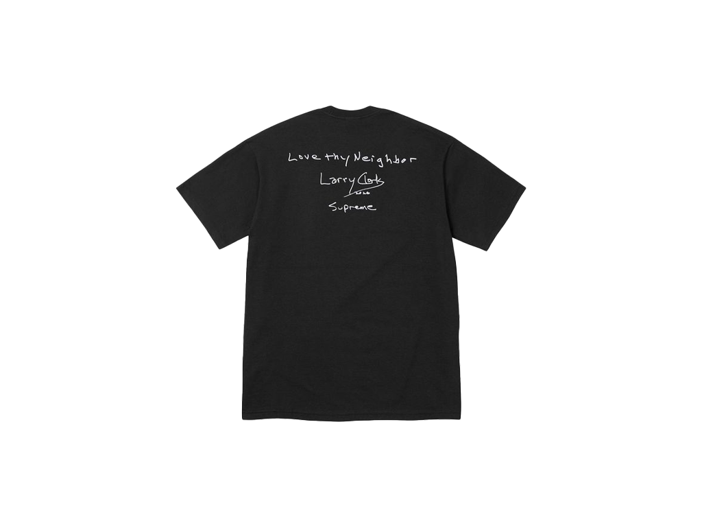 Supreme Larry Clark Neighbour Tee Black