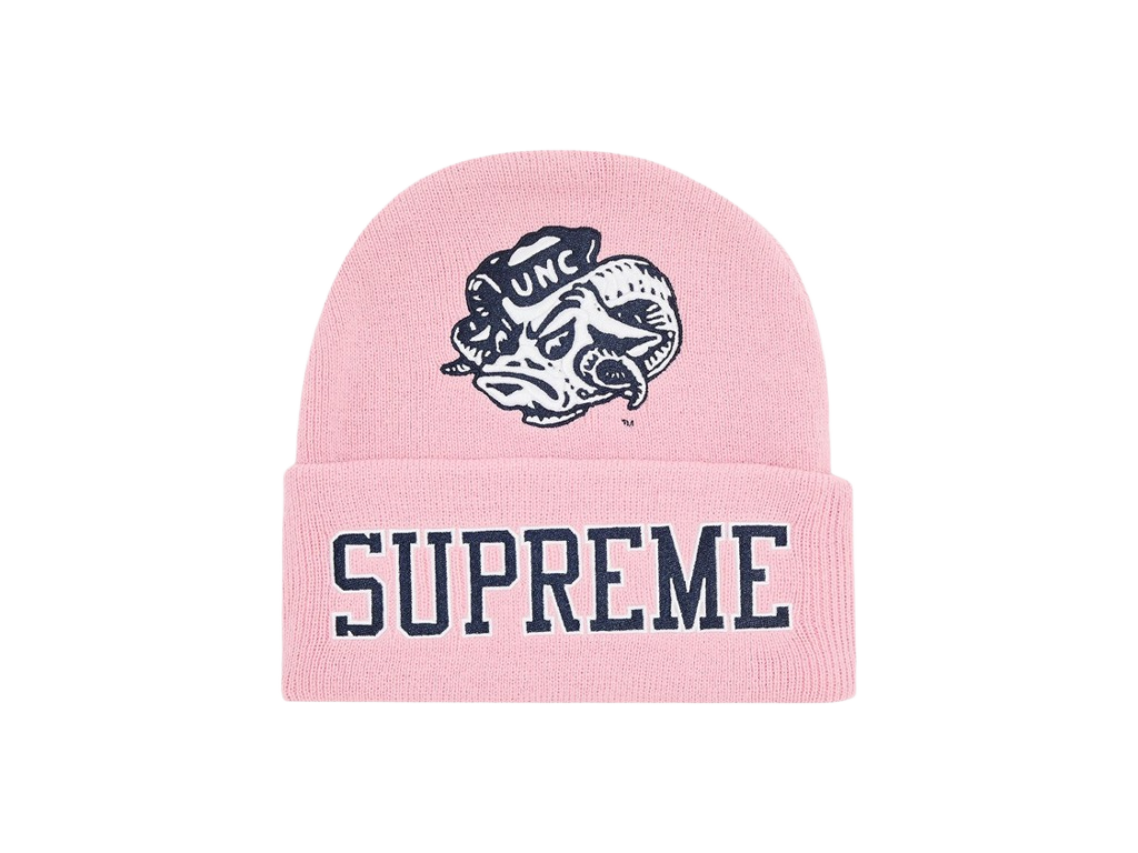 Supreme Mitchell & Ness NCAA Beanie Pink-Supreme-pikastore.cz