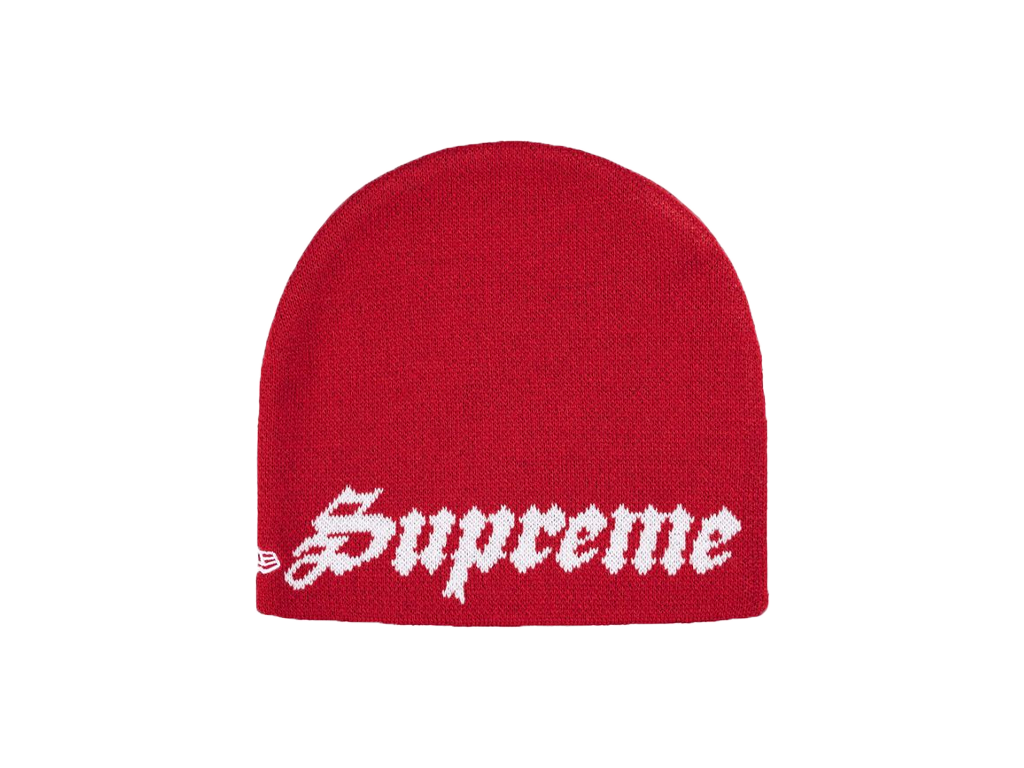 Supreme New Era Ghostface Beanie Red-Supreme-pikastore.cz