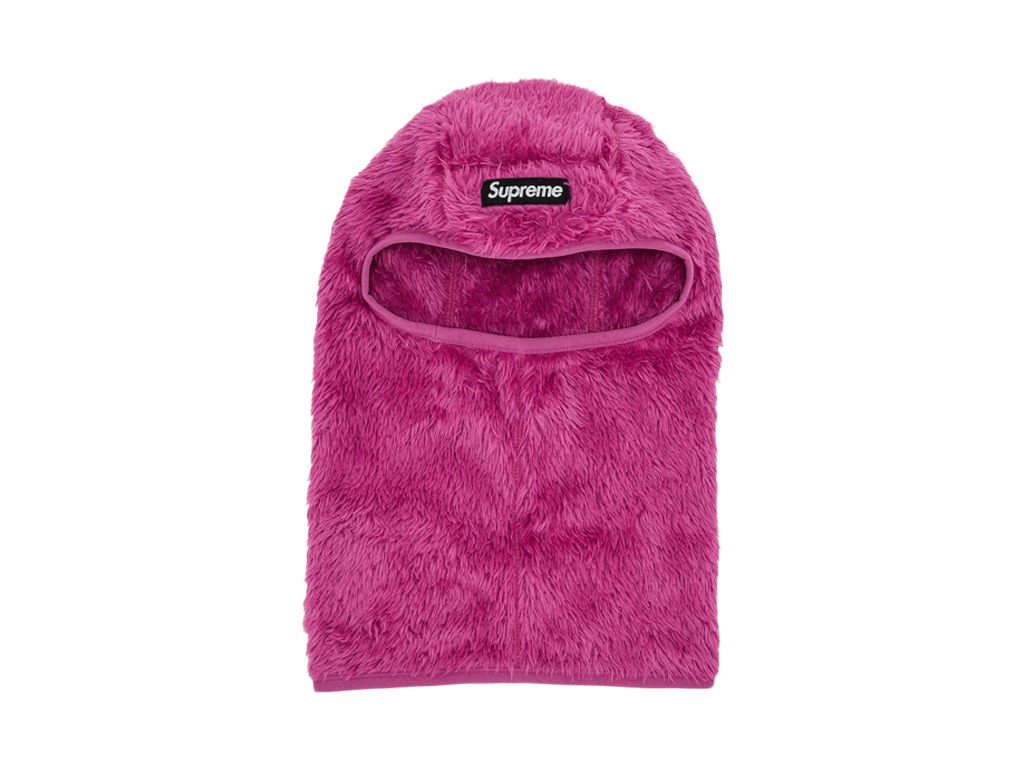 Supreme Fuzzy Balaclava Pink-Supreme-pikastore.cz