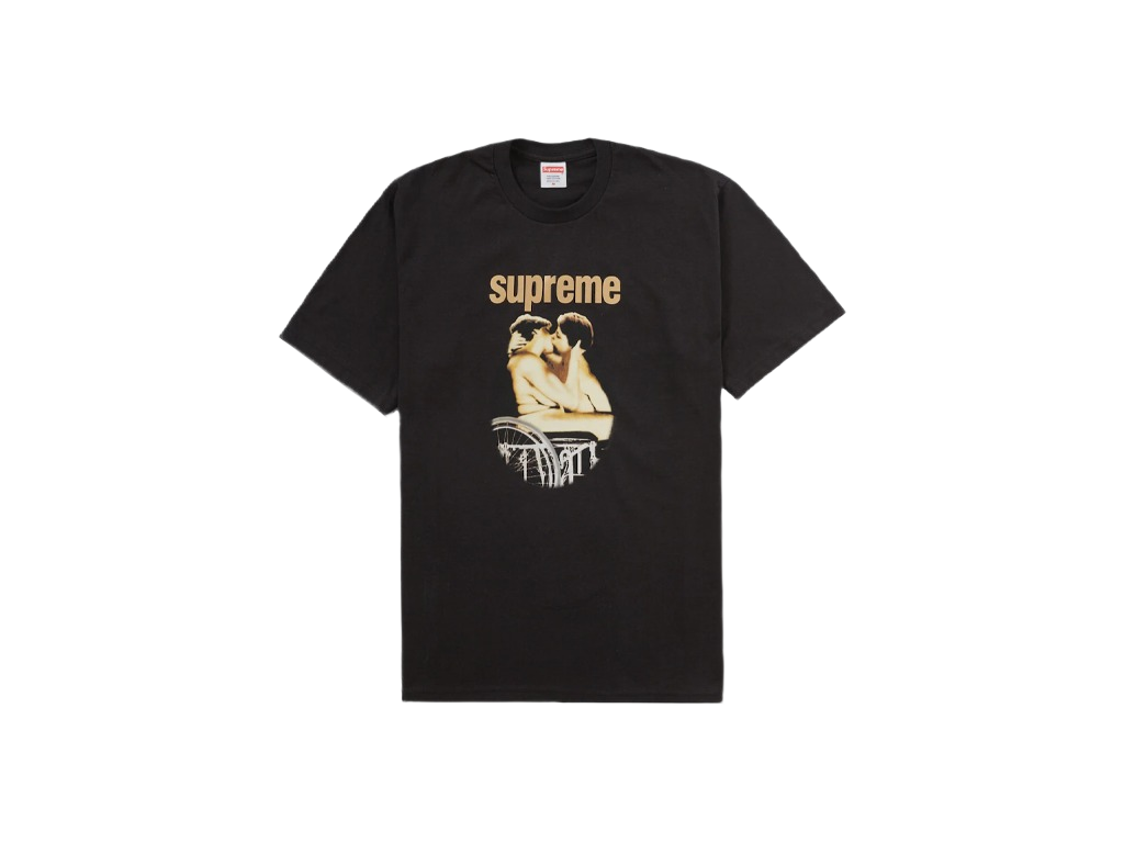 Supreme Kiss Tee Black-Supreme-pikastore.cz