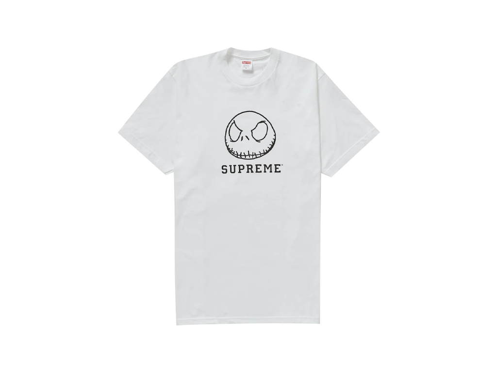 Supreme Skeleton Tee (FW23) White-Supreme-pikastore.cz