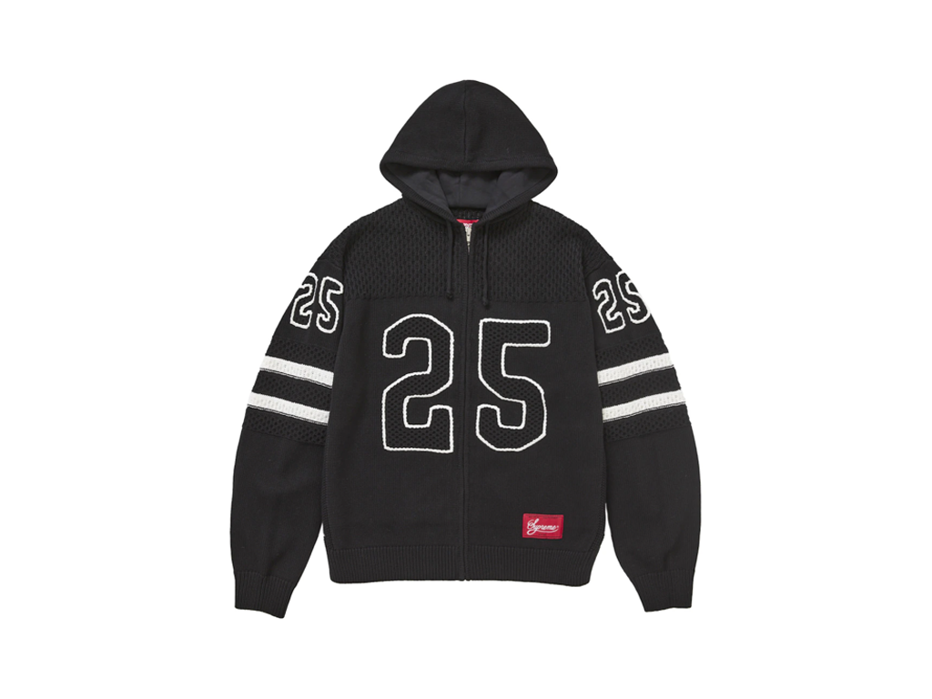 Supreme Sport Zip Up Hooded Sweater (FW25) Black-Supreme-pikastore.cz