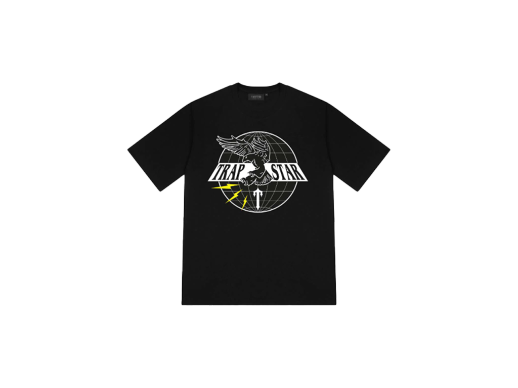 Trapstar Air Force Tee Black-Trapstar-pikastore.cz