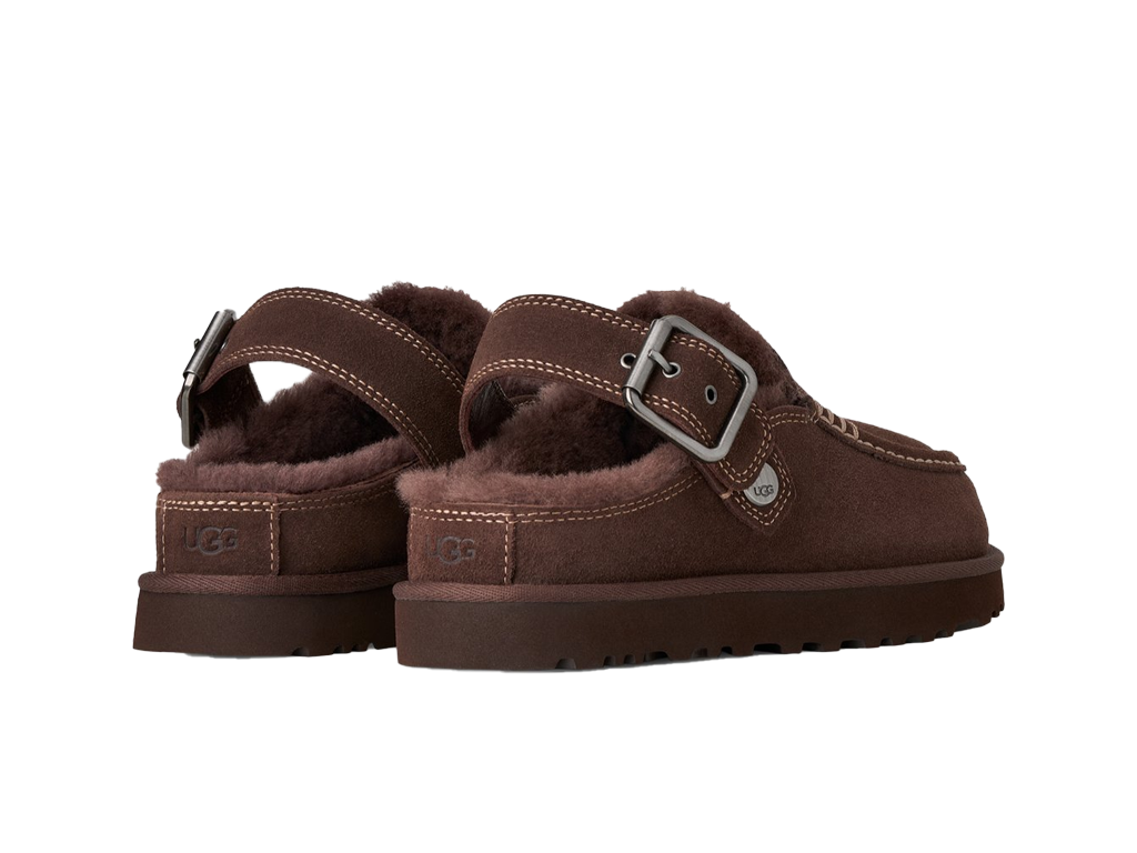 UGG Goldenstar Evelina Clog Burnt Cedar (Women's) – pantofle – fotka 4 z 5