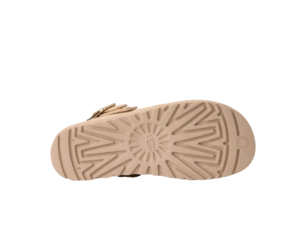 UGG Goldenstar Evelina Clog Sand Castle – pantofle – fotka 5 z 5