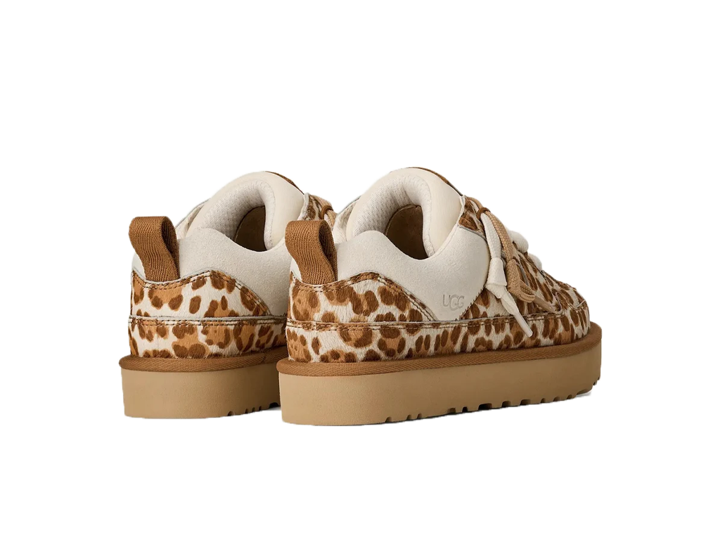 UGG Lowmel Lo Plains Felicity Leopard Jasmine (Women's) – шльопанці – фото 4 з 5