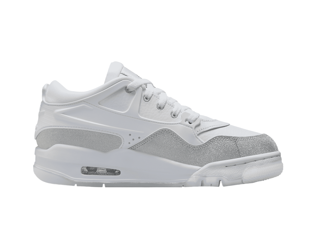 Wmns Air Jordan 4 RM White Silver Glitter-Air Jordan-pikastore.cz