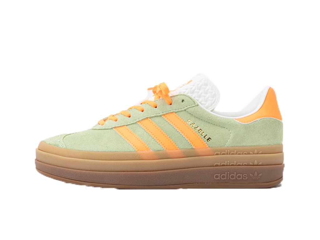 Wmns Gazelle Bold Green Spark Screaming Orange-Adidas-pikastore.cz