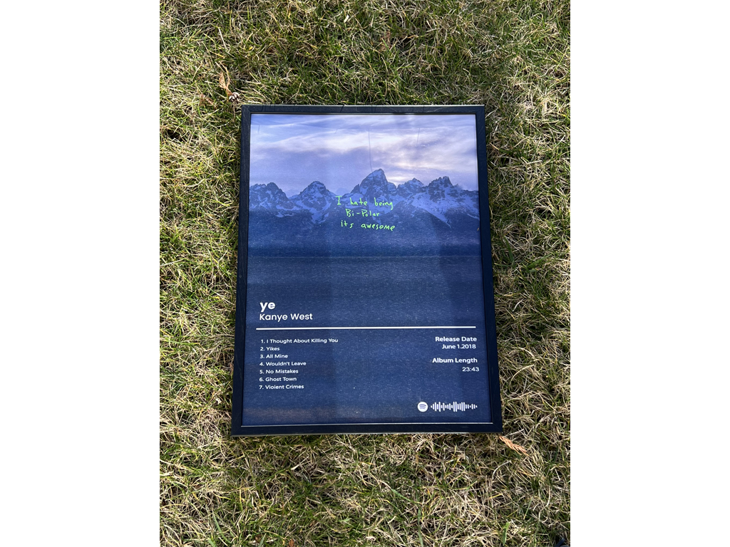 Ye, Kanye West - A3 Album Print-Apparel & Accessories-Pikastore-pikastore.cz