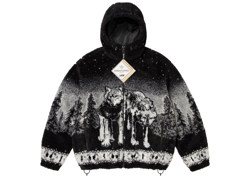 Supreme b.b. Simon Reversible Hooded Fleece Jacket Black-Supreme-pikastore.cz