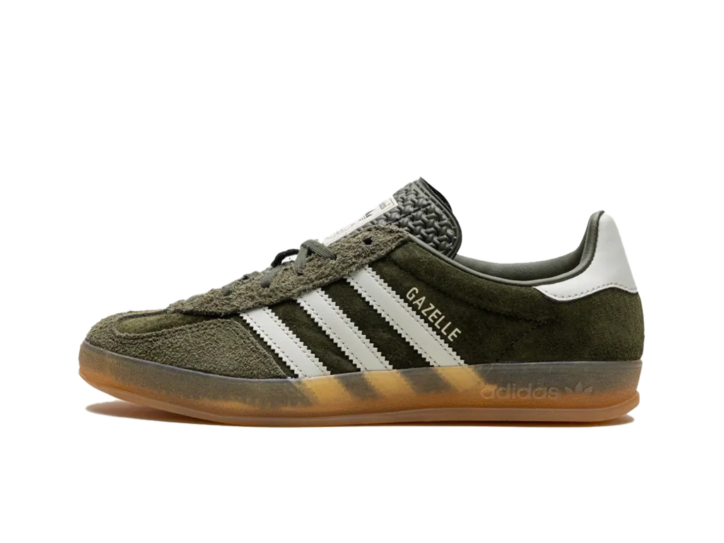 adidas Gazelle Indoor Night Cargo Gum – tenisky, zelená