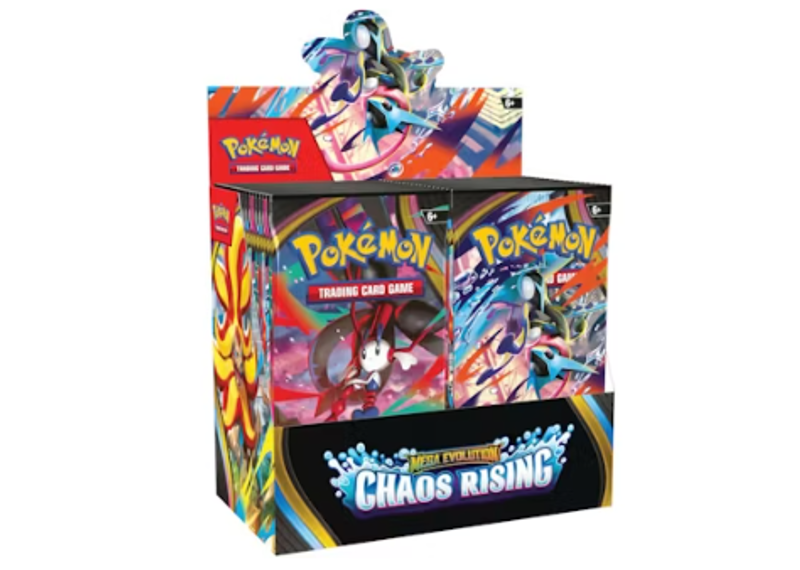 2026 Pokemon Mega Evolution Chaos Rising Booster Box