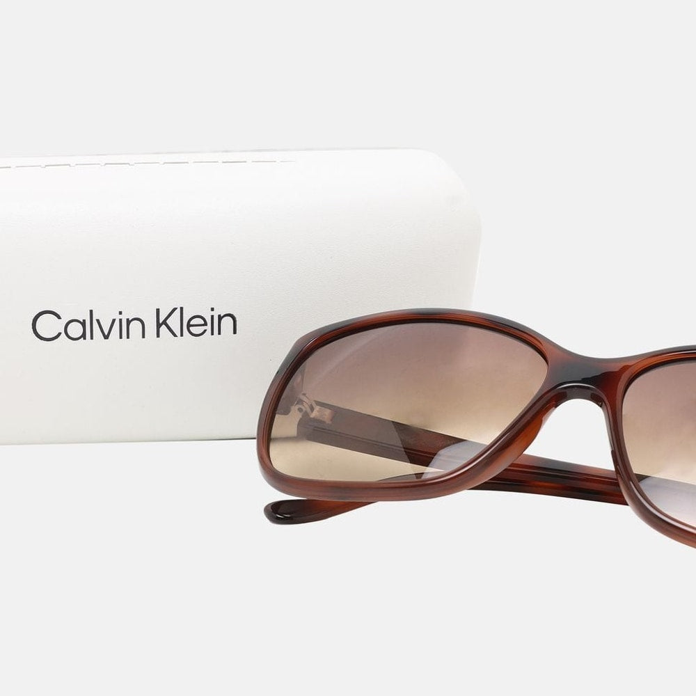 Calvin Klein Sunglasses Dark Brown – accessories – photo 3 of 4