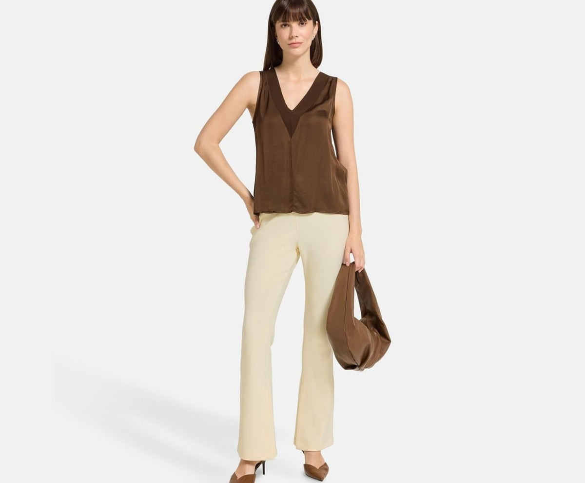 Calvin Klein Flared trousers Pink – Hose – Foto 5 von 5
