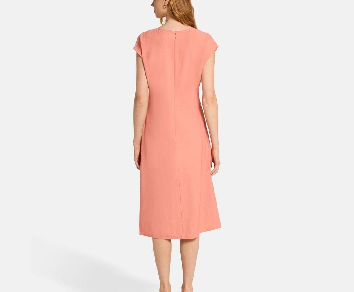 Calvin Klein Midi dress Orange – ruházat – fotó 4/5