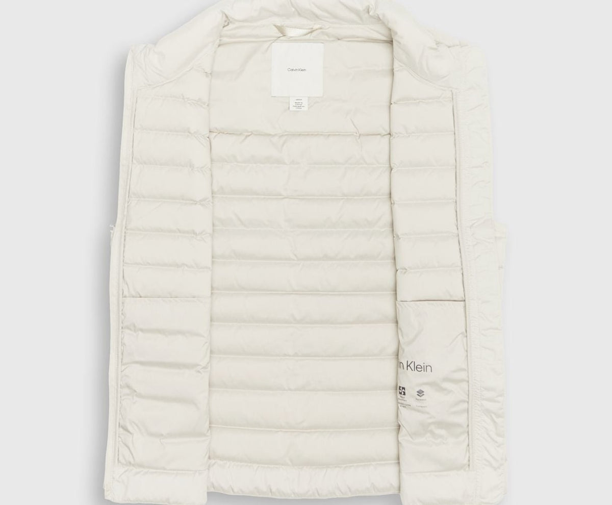 Calvin Klein Down gilet Putty – tøj – foto 5 af 6