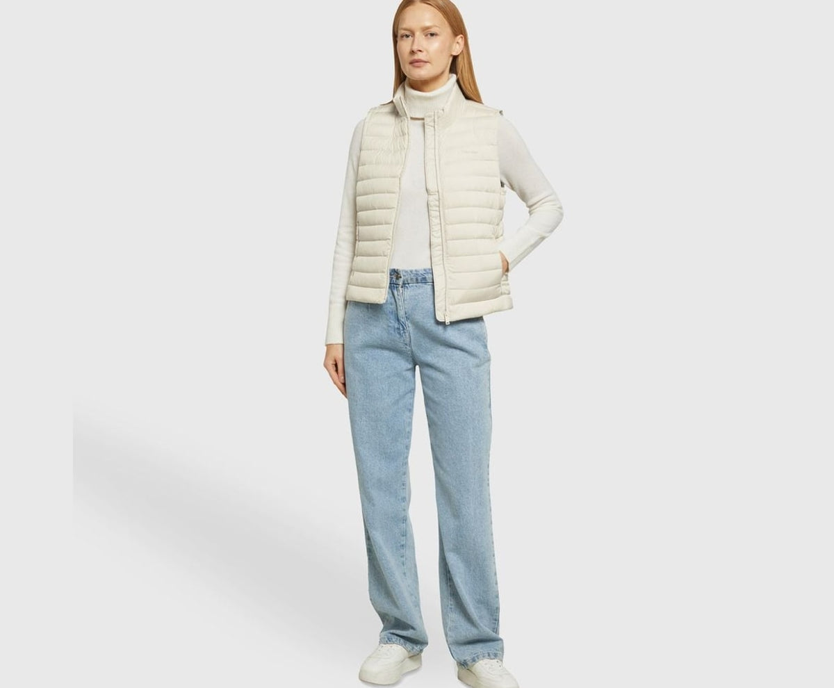 Calvin Klein Down gilet Putty – tøj – foto 6 af 6