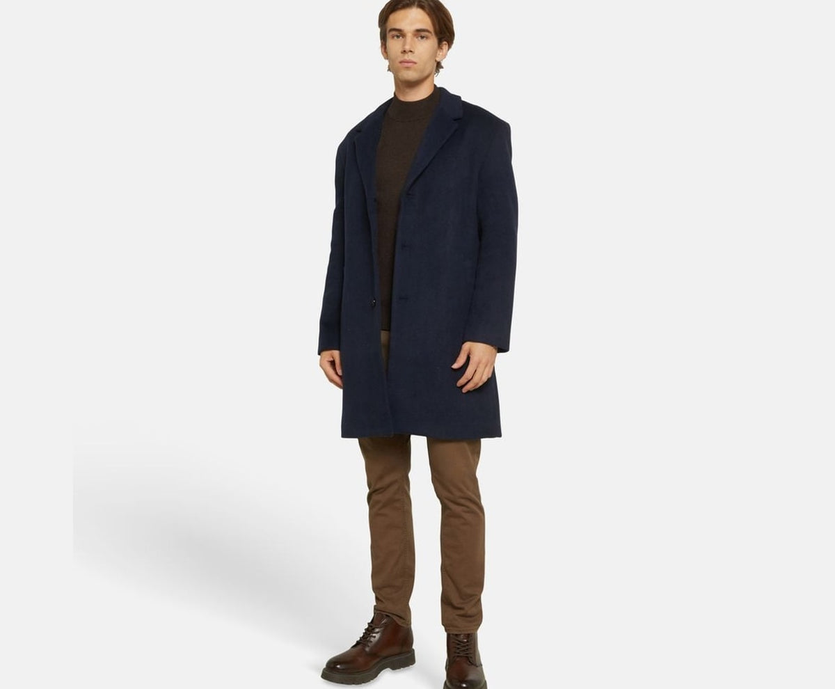 Calvin Klein Wool-blend coat Blue – jacka – foto 6 av 6