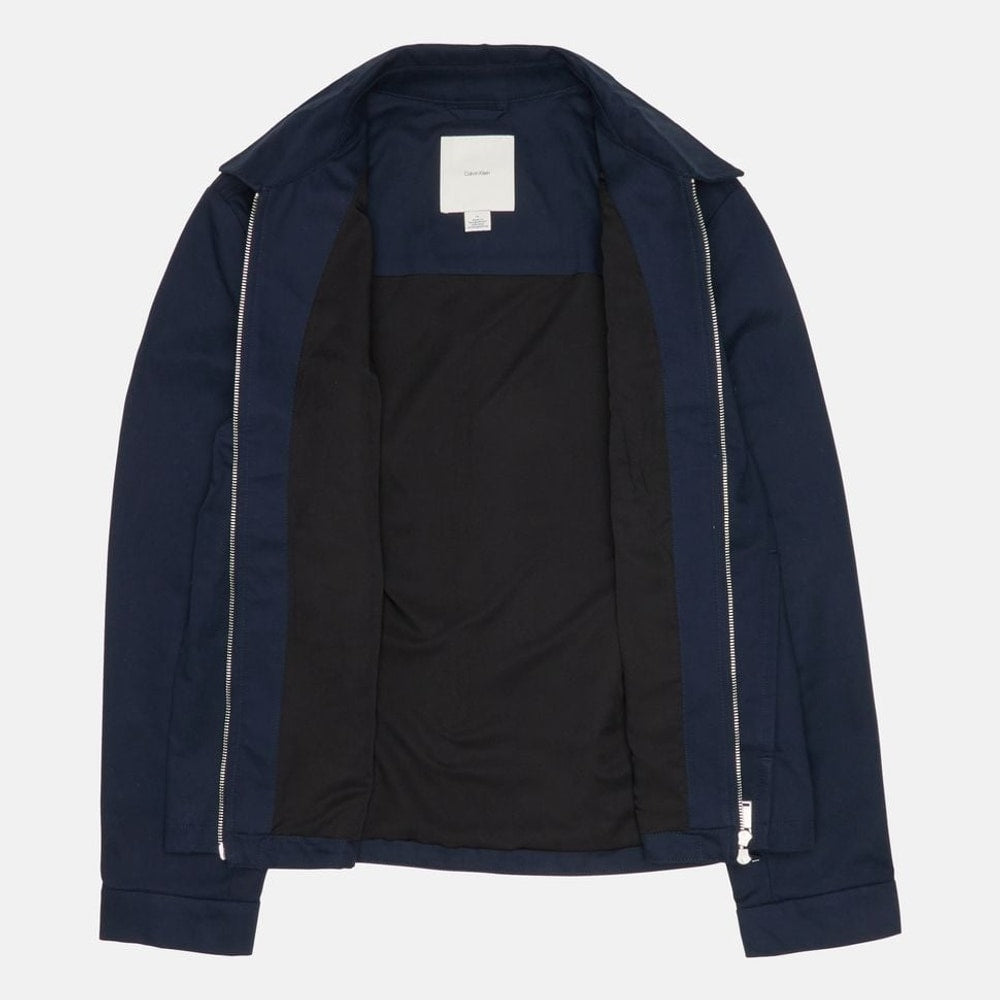 Calvin Klein Shacket Dobby Dark Blue – odzież – zdjęcie 5 z 6