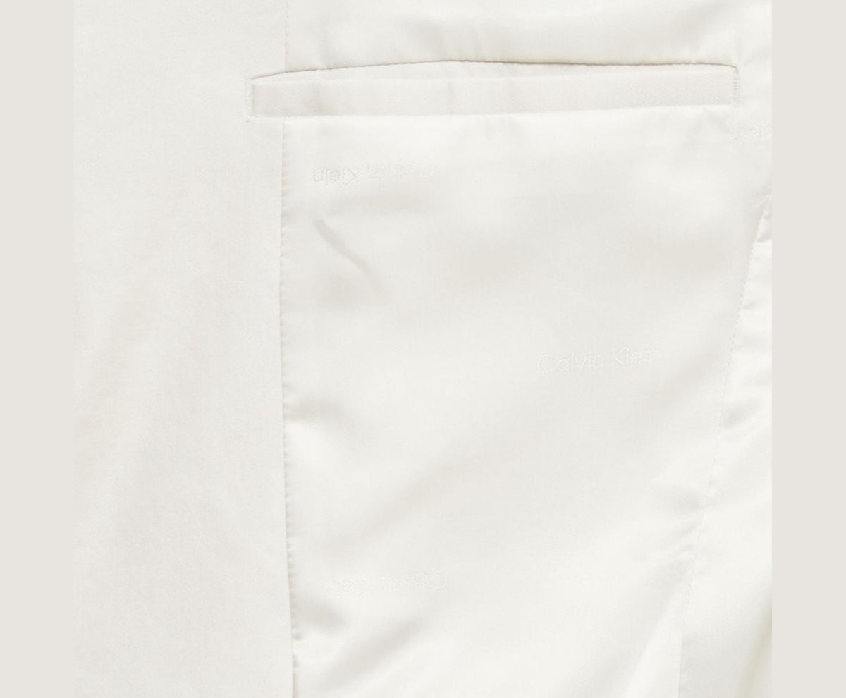 Calvin Klein Linen-blend suit jacket Ecru – jacka – foto 3 av 6
