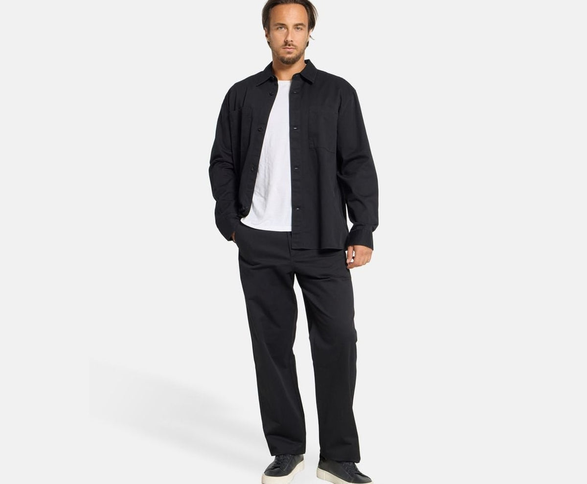 Calvin Klein Long-sleeved shirt - easy fit Black – t-shirt – photo 5 of 5