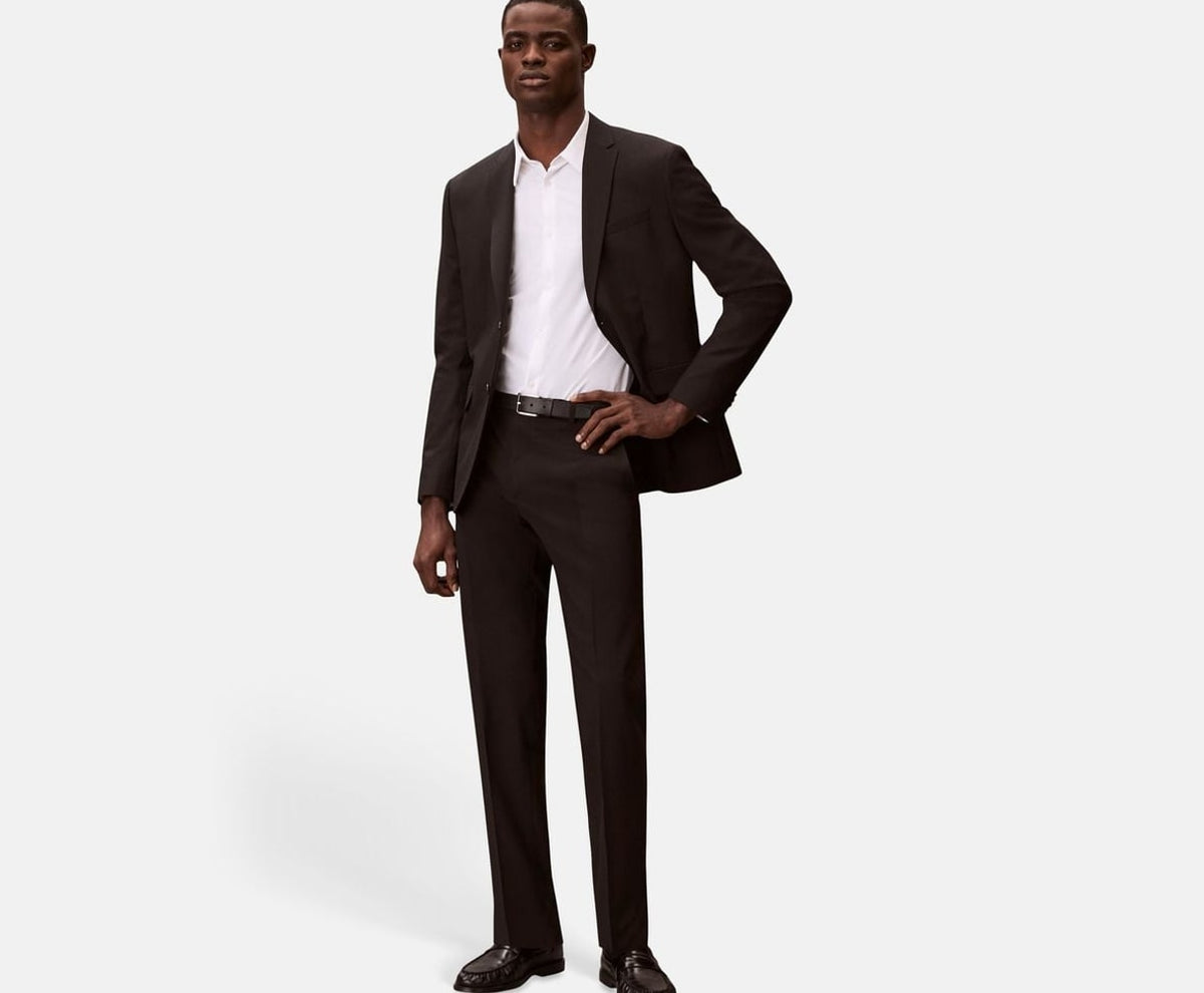 Calvin Klein Wool trousers Black – pantalon – photo 6 sur 6